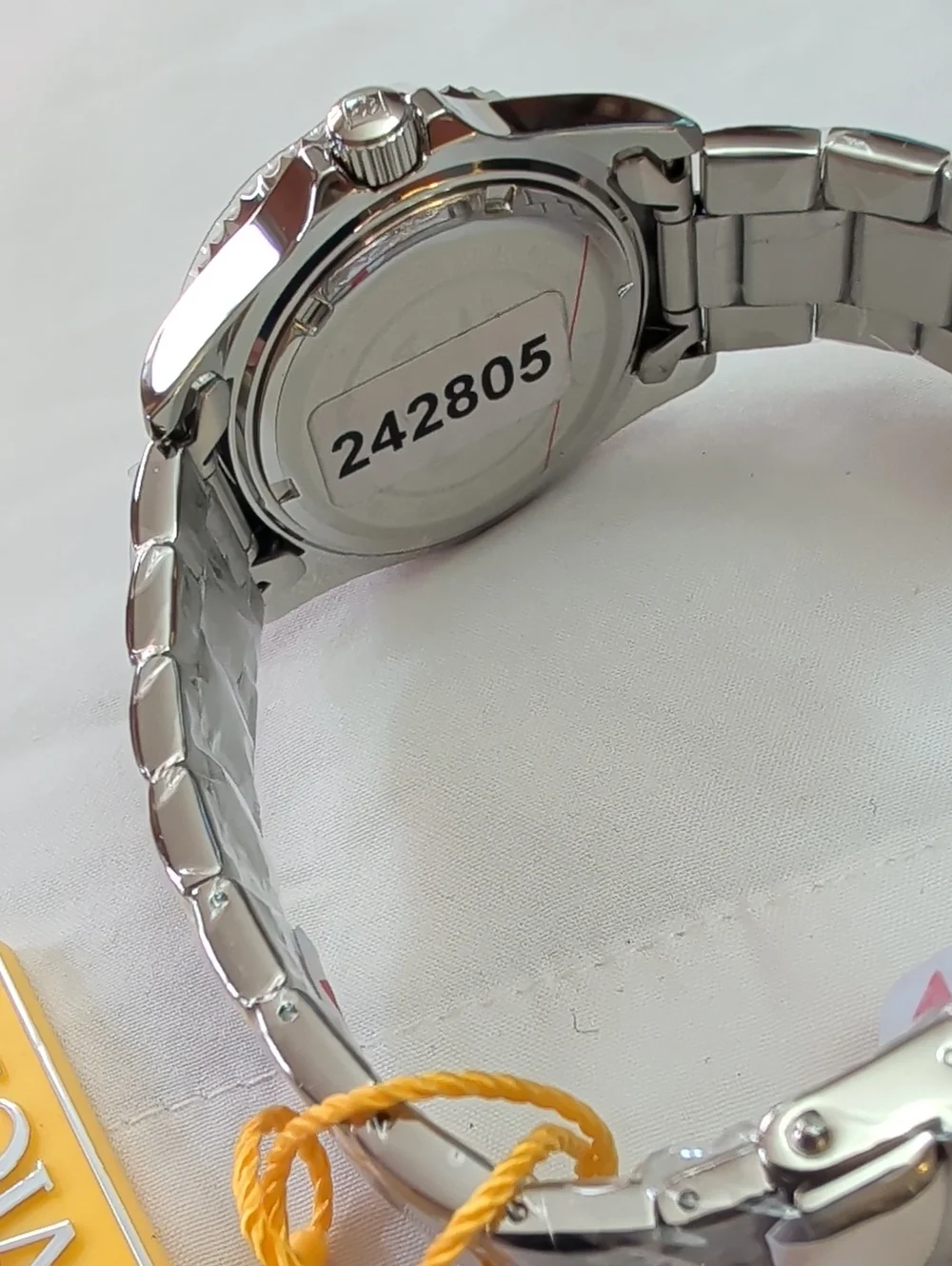 NWT Womens Invicta Pro Diver Stainless Steel Watch – Orange Dial & Bezel 34mm